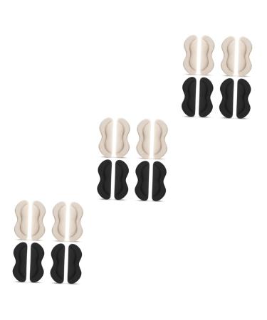 NOLITOY 12 Pairs High Heels Heel Stickers High Heel Insole Insoles for Sneakers Pumps High Heels for Women Cushion for Heels Women Durable Heel Grips Patch Sports Shoes High Elastic Sponge