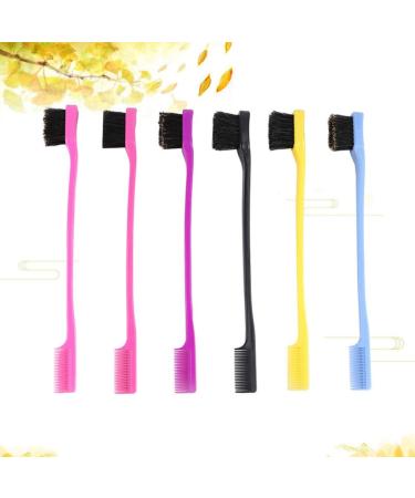 FOMIYES Double-Head Eyebrow Brush Comb - Multipurpose Brow Grooming Tool & Eyelash Curler Brush for Perfect Shaping - International Shipping Available - Buy Online on GoSupps.com