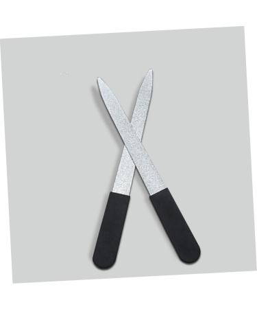 Beaupretty Stainless Nail Scraping Nail Tool Crystal Nail Polisher Manicure Boards fingernail Polisher Buffer Cuticle Polisher Glass Nail buffers Nail Files Polisher Double Sided Crystal - Buy Online on GoSupps.com