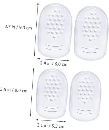 Buy Gatuida 8 Pairs Self-Adhesive Heel Pads for Women - Comfort Cushion Inserts for High Heels & Block Heels - Gel Protectors for Pumps & Clear Heels - International Shipping Available - Buy Online on GoSupps.com