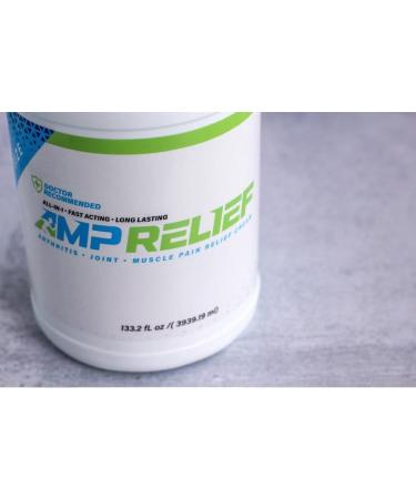 All-Natural Pain Relief Cream with Arnica & Eucalyptus - 1 Gallon | Soothes Aches & Discomfort - Buy Online on GoSupps.com