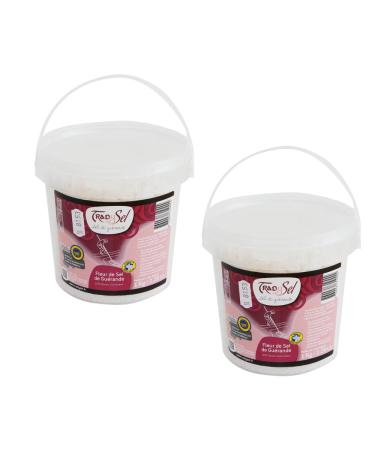 Guerande Fleur de Sel 1kg Bucket x 2