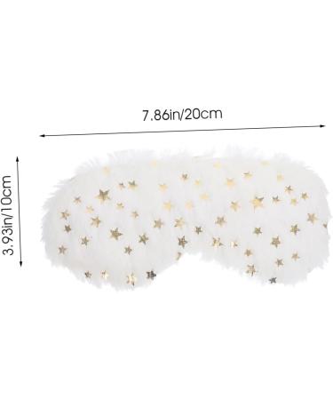 Healifty 9 Pcs Plush Eye Mask Set for Women - Lightproof Night Eye Cover for Sleeping - Creative Elastic Travel Eye Shades - Buy Online on GoSupps.com