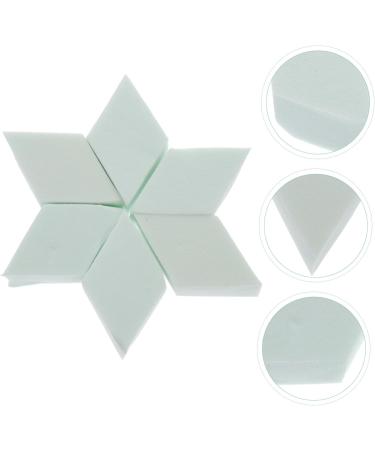 POPETPOP Makeup Wedges 2 Compressed Sponges Face Wash Sponges Esponja Limpiadora De Diamond Shape Cosmetic Puff Facial Cleansing Sponge Make up Cotton Pad Blush Applicator Powder Puff - Buy Online on GoSupps.com