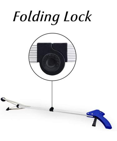 BeGrit 2 Pcs Reacher Grabber Suction Cup Grip Foldable Long Arm Reaching Claw Hand Grabber Trash Pickup Tool 2 Pack Reacher Grabber - Buy Online on GoSupps.com