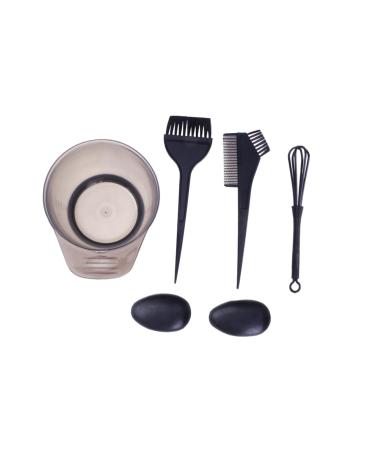 Angoily 1 Set Brush Grubber Brushes Washable Hair Coloring Tools Reusable Hair Coloring Tools Ear Cuff Hair Dye Shower Ear Cap Hair Tint Applicator Hair Coloring Kit Dyeing Bowl Soft Fur