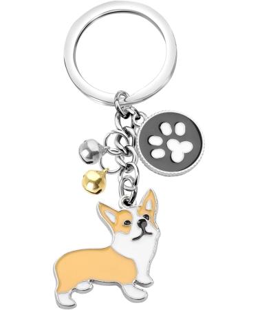 ENSIANTH Dog Keychain Gifts | Perfect Puppy Paw Print Keyring for Dog Lovers Owners & Moms - Buy Online on GoSupps.com