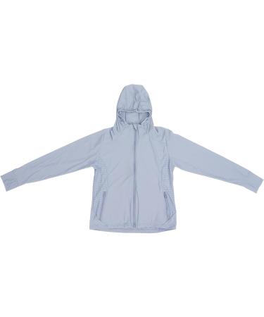 Angrek Women's Sun Protection Hoodie - Breathable Long-Sleeve Jacket for Ultimate UV Defense (Gray) - Buy Online on GoSupps.com