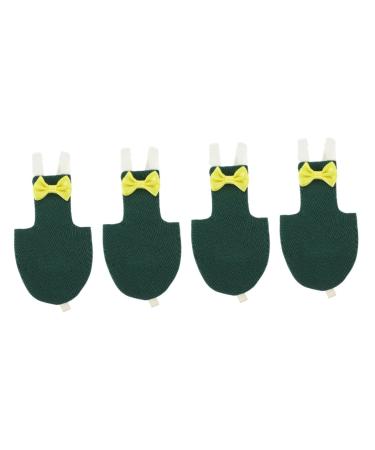 MipCase 4 pieces Flying bird diapers Bird clothing Nymphensittich Suit Poultry Windula For Pets Small Chicken Windles Papable Diaper Ara diaper cotton the bird xuanfeng as shown