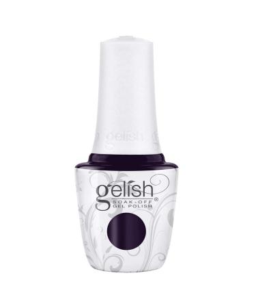 Gelish Nail Polish A Kiss In The Dark Black Purple Cr me 15 ml