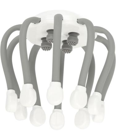 Premium Wireless Electric Head Massage Device - LED Vibration & Automatic Scalp Relief - Buy Online on GoSupps.com