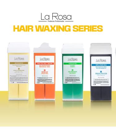 La Rosa Wax Cartridges 100ml - MICROMICA for Short & Thick Hair - Strengthen Roots & Smooth Finish - Buy Online on GoSupps.com