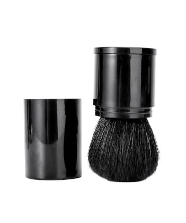 FOMIYES Bronzer Brush Mini Loose Powder Retractable Blush Makeup Flexible Face Powder Travel Cosmetic Supplies for Women Girls Black Liquid Foundation