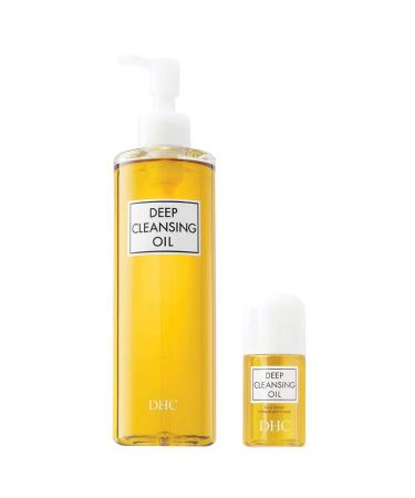 DHC Deep Cleansing Oil, 10.1 fl. oz & Deep Cleansing Oil Travel Size, 1 fl. oz.