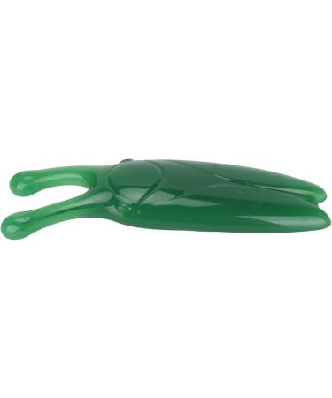 Verdant Touch Gua Sha Facial Tool - High Bridge Nose & Jaw Swelling Reduction - Green Gua Sha Massage Tool for Glowing Skin - Buy Online on GoSupps.com