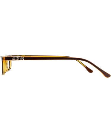 Edison & King Practical Reading Glasses - Premium +1.00 dpt Lenses in Brown | Two Wearing Options for International Shipping - Buy Online on GoSupps.com