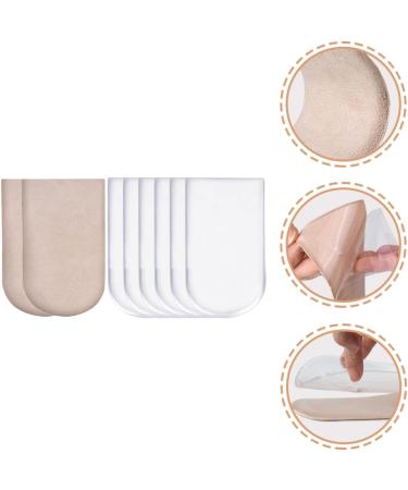 minkissy 1 Set Half Size Heel Pad Sports Heel Pads Creative Heel Pads Footed Pads Shoes Height Increase Cushions Heightened Pad Shoes Height Increase Pads Heel Lift Portable Heel Pads - Buy Online on GoSupps.com