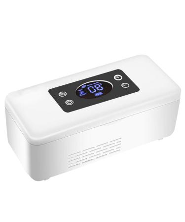 Portable Insulin Cooler/Car/Home Charging Small Refrigerator Refrigeration Medicine/Interferon/Serum Storage Box 2-25 C LCD