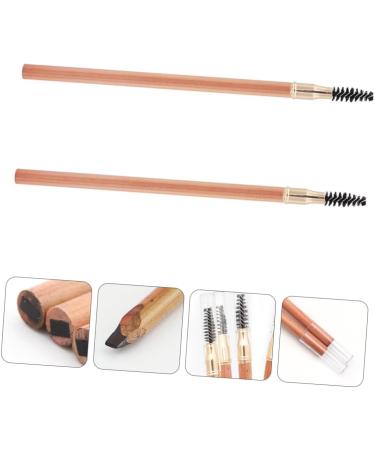 Beavorty Brow Pencil 2pcs double ended eyebrow pencil with brush brown eyebrow pencils Makeup Pencils Eyebrow Brush - Buy Online on GoSupps.com