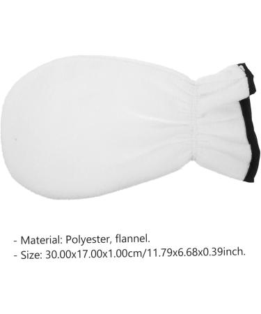 Ipetboom Wax Work Gloves 1 Pair Wax Essential Oil Gloves Paraffin Wax Mittens Paraffin Wax Gloves Essential Oil Gel Gloves Work Gloves Hand Spa Gloves Skin Care White Flannel Boots - Buy Online on GoSupps.com