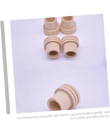 Buy Healvian 40 STK Moxa Fire Extinguisher & Accessories - Premium Wooden Moxa Sticks for Moxibustion Massagers | International Shipping - Buy Online on GoSupps.com