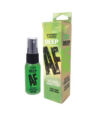 Naughty Kitty Kat Deep AF Deep Throat Spray (Spearmint)