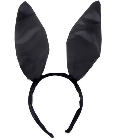 hgnxa Ears Headwear Animal -tie Tail Ear Hair Hoop Simple Headband Theme Party Costume Black - Buy Online on GoSupps.com