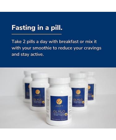 Glylo Healthy Aging & Weight Management Pill - Reduces Cravings & Menopause Weight - 60 Caps - Buy Online on GoSupps.com