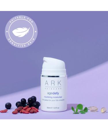 ARK Skincare Age Defy Nourishing Moisturiser for Mature Skin Combats Hormone Loss & Dryness with Hyaluronic Acid Blackcurrant and Borage Oil 55ml - Buy Online on GoSupps.com