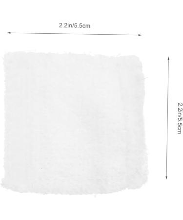 Healeeved 32-Piece Cotton Ear Pads for Masks & Sunglasses - Comfortable Ear Protectors (1 Pack) - White - Buy Online on GoSupps.com