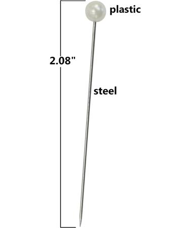 Iconikal White Pearl Corsage Boutonniere Pins - Pack of 270 - Buy Online on GoSupps.com