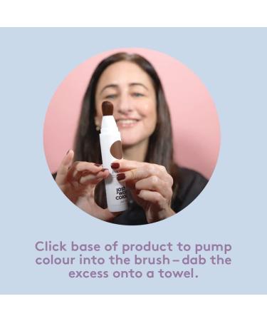 Josh Wood Dark Blonde Blending Brush - Instant Grey Root Touch Up - Vegan Formula - Lasts Up to 3 Washes (20ml) - Buy Online on GoSupps.com