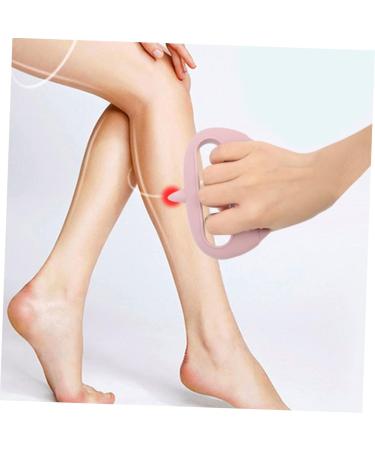 Magiclulu 2-in-1 Acupuncture Hand Massager & Scalp Tool - Silicone Head Massage & Peeling Brush in Pink - Buy Online on GoSupps.com
