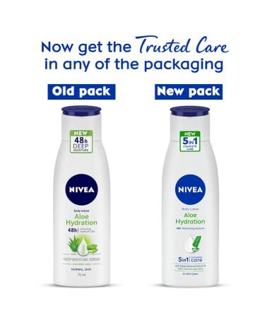 Nivea Aloe Hydration Body Lotion 75ml - Moisturizing Skin Care | Buy Online in India - International Shipping Available - Buy Online on GoSupps.com