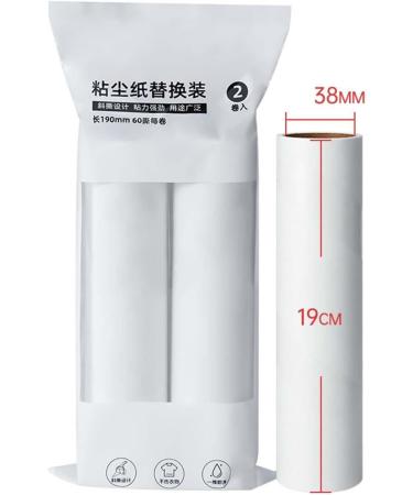Milageto 2X Pet Hair Removal Lint Roller Refills - Perfect for Floors Bedding & Furniture | International Shipping Available - Buy Online on GoSupps.com