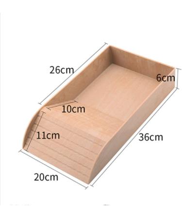juler Tortoise Wood Grain Bath Tub Tortoise Lizard ABS Plastic Stepped Food Bowl Climbing Pet Sun Terrace (Brown) - Buy Online on GoSupps.com