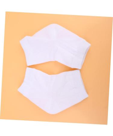 FRCOLOR 2 Pairs Heel Socks Rough Calluses Socks Heel Sleeves Protectors feet Repair Socks Heel Anti-Crack Socks moisturizing Socks Gel Socks White Breathable Casual Socks Men and Women Size 1 - Buy Online on GoSupps.com
