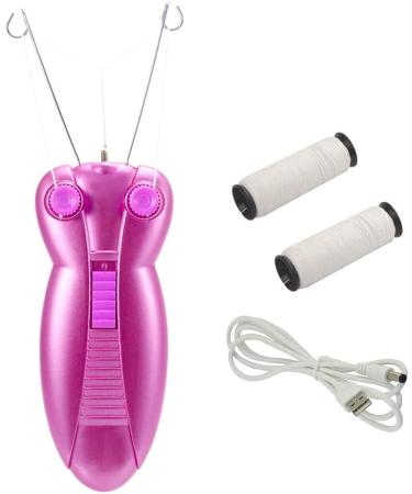 TANSHOP Epilators for Facial Hair Electric Facial Hair Remover for Women Electric Incision Epilator Facial Hair Trimmer for Women Remove Peach Fuzz Upper Lip Arms Chin Hair Pink