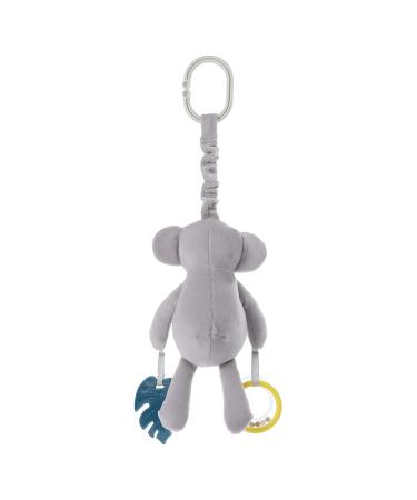 Apricot Lamb Baby Stroller & Car Seat Toy - Plush Gray Koala, Rattle Sound, Soft Teether - 8.5 Inches - Buy Online on GoSupps.com