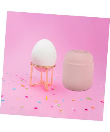 PLAFOPE Powder Puff Storage Box Cosmetic Egg Container Beauty Sponge Holders Powder Puff Rack Cosmetic Sponge Container Makeup Sponge Storage Makeup Sponge Stand White - Buy Online on GoSupps.com