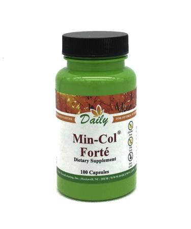 Daily's Min-Col Fort (100 Vegetarian Capsules) 100 Count (Pack of 1)