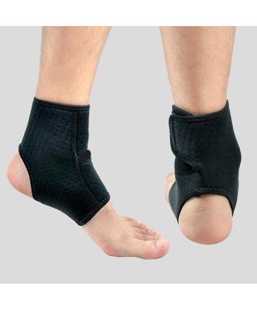 Buy Elastic Compression Ankle Brace Support Wrap | Soft Ankle Protection for Fitness & Sports - Unisex International Shipping - Buy Online on GoSupps.com