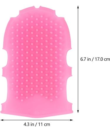 Doitool Silicone Face Cleaning Gloves - 2pcs Bathroom Massager Brush for Dry Skin - Buy Online on GoSupps.com