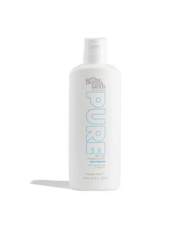Bondi Sands PURE Self-Tanning Foaming Water | Hydrates with Hyaluronic Acid for a Flawless Tan, Fragrance Free, Cruelty Free, Vegan | 6.76 Oz/200 mL Light/Medium
