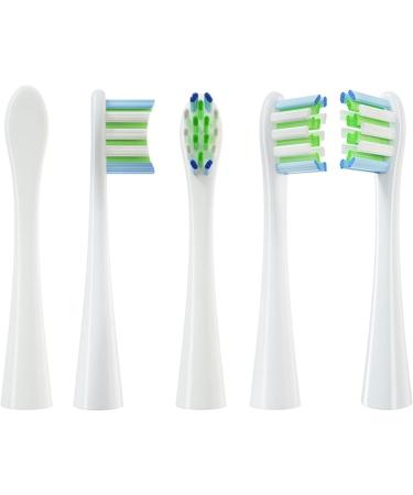 GGIS Replacement Brush Head Nozzles for OCLEAN Sonic Toothbrush - Deep Cleaning 2/3/4PCs in Gray | International Shipping - Buy Online on GoSupps.com
