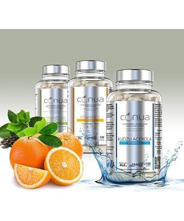 Kudzu Valerian Taurine Conua | HEPATIC RELAXATION FUNCTION* | Choline Magnesium Vitamins B1 B6 and B12 | No Additives | Standardized in ISOFLAVONES | Powerful Antioxidant | Vegan - Buy Online on GoSupps.com