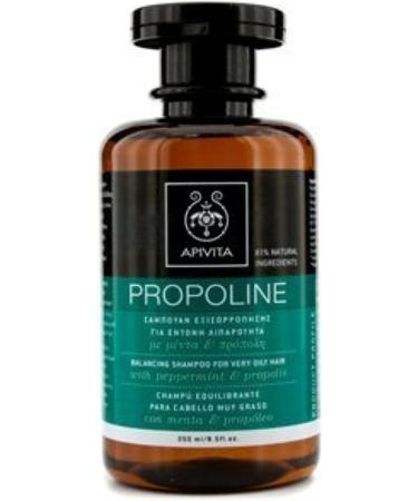 Balancing Shampoo with Peppermint & Propolis (For Very Oily Hair) - 250ml/8.5oz - Buy Online on GoSupps.com