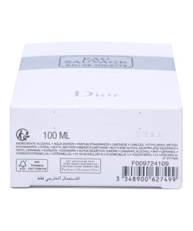 Ch.Dior Eau Sauvage/Ch.Dior Edt Spray 3.4 Oz (M) 3.4 Oz Edt Spray 3.4 Oz - Buy Online on GoSupps.com