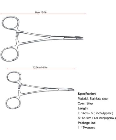 Pet Ear Locking Forceps - Strong Dog Grooming Tweezers for Effective Ear Hair Removal | Animal Care Scissor Tool - Buy Online on GoSupps.com