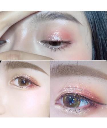 Go Ho 6 Colors Glitter Eyeshadow Makeup - Long-Wearing Liquid Glitter Eyeliner & Diamond Shine Eye Stick - Highly Pigmented Shimmer for Women - International Shipping Available - Buy Online on GoSupps.com